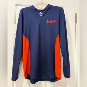 Fanatics Denver Broncos Blue and Orange Women's Pullover
